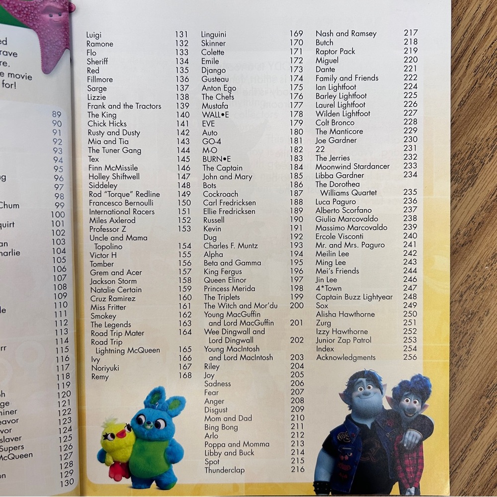 Pixar Character Encyclopedia Book - Picture 6 of 7